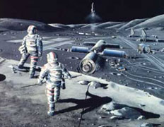 Глобальная стратегия NASA построена на лунной базе